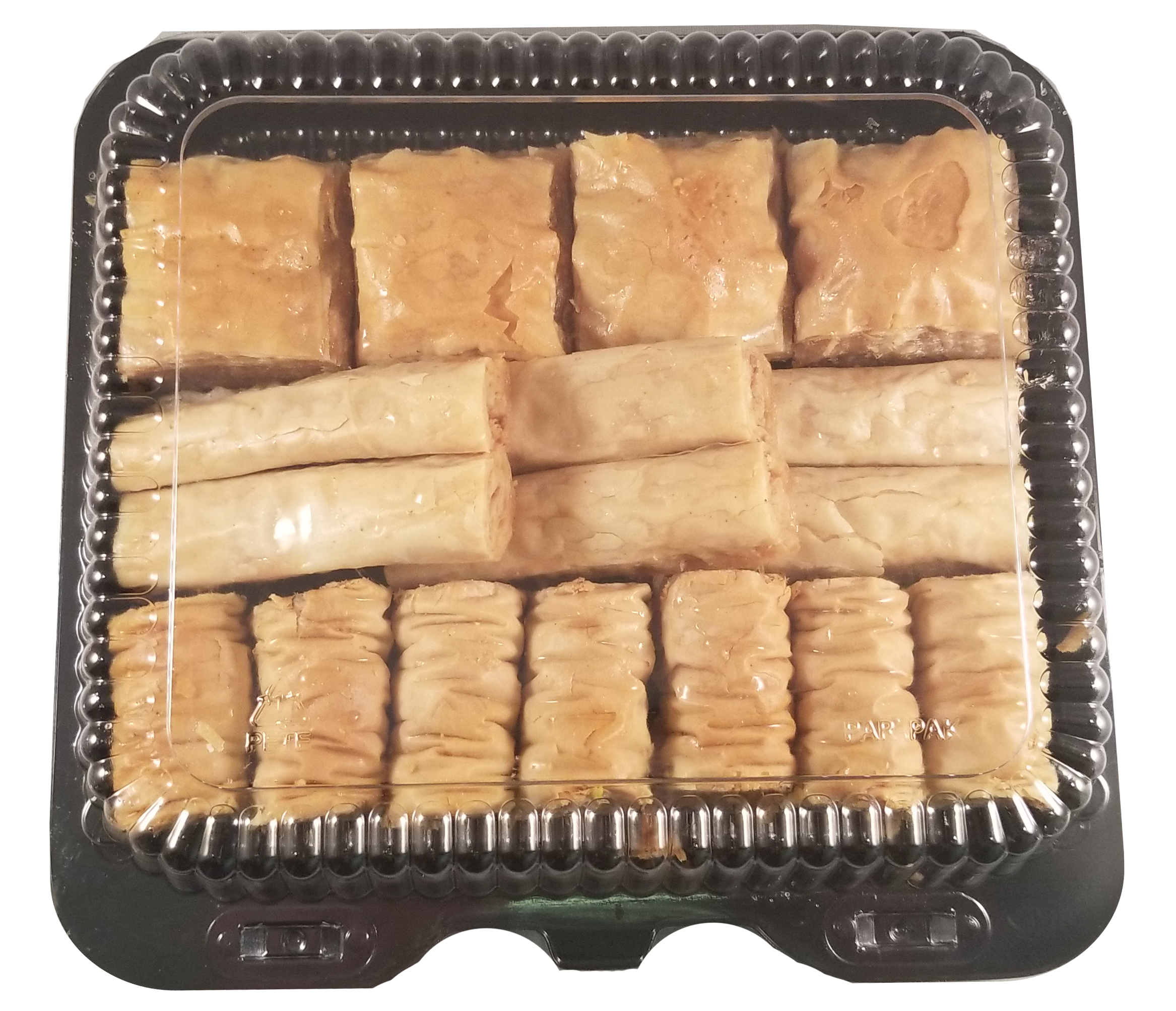 ASSORTED BAKLAVA MINI PACK WALNUTS AND CASHEWS by Paris Pastry